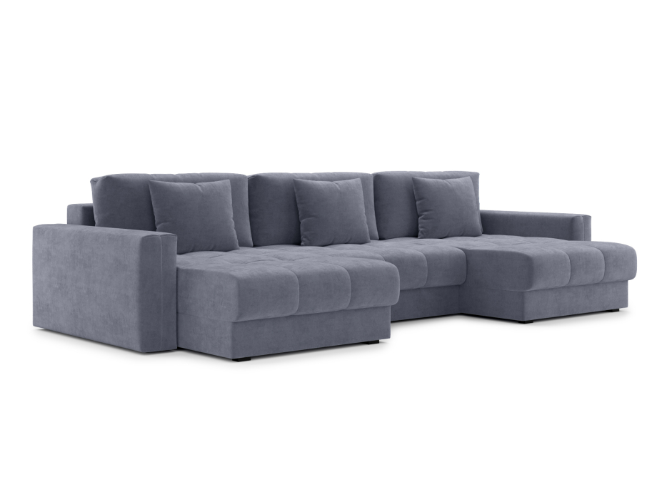 Диваны угловые в гостиную, Диван П-образный Кастел М102