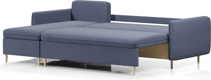 Диван-кровать угловой Рон 2 пантограф,велюр