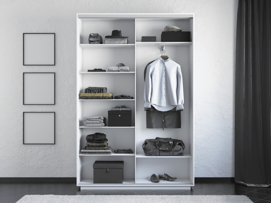 Шкафы-купе 2-х дверные, Шкаф-купе Экспресс 2-х дверный Фотопечать Калейдоскоп Стекла 160х45х240