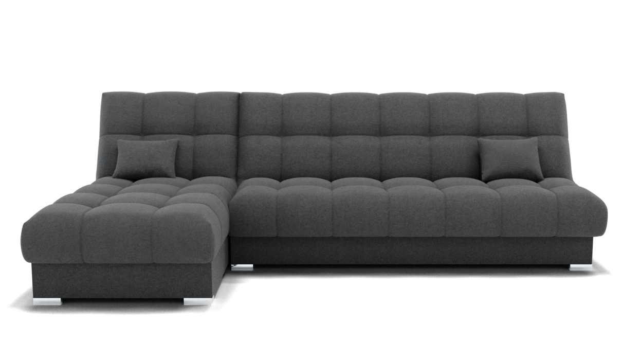 Диваны угловые в гостиную, Прямой диван Фиеста-2 НПБ, велюр