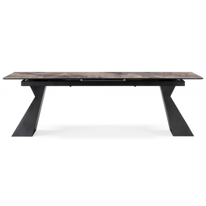 Обеденные столы, Стеклянный стол Денхольм 240(290)х100х75