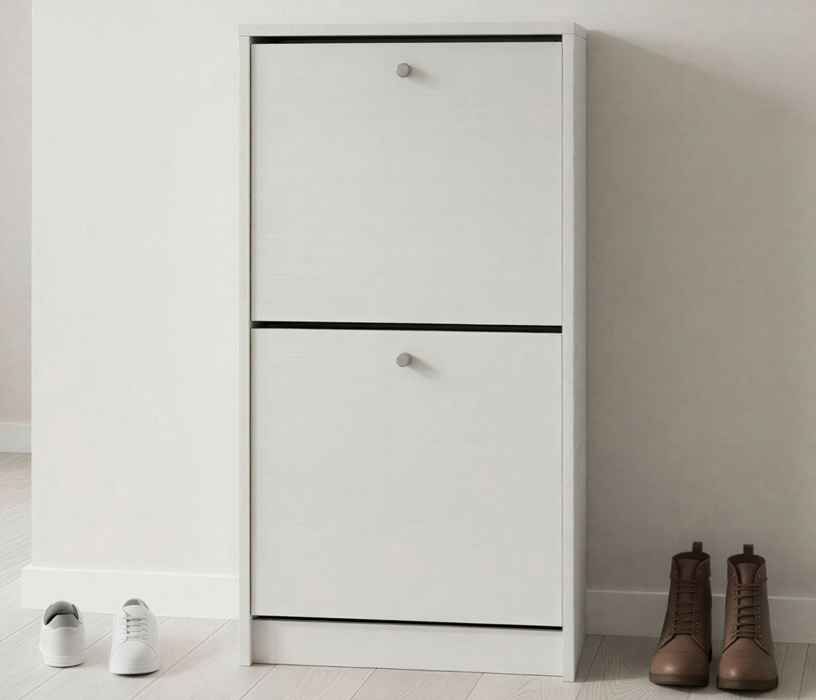 Шкафы в прихожую, Обувница закрытая Теви с двумя отделениями