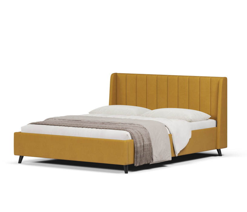 Мягкая кровать, Кровать Милла 180, велюр