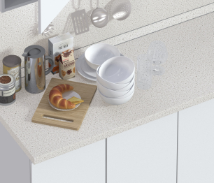 Столешница 38*3050*600 Антарес 1U/4040 в упаковке