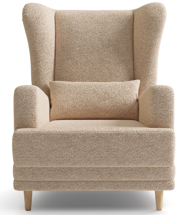 Кресло для отдыха, Кресло Барон для отдыха, Искусственный мех