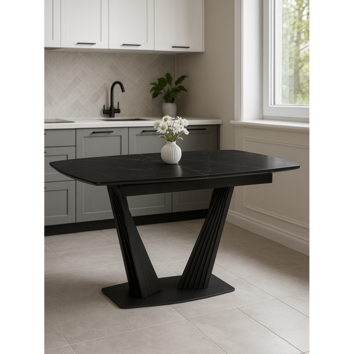 Обеденные столы, Керамический стол Вейл new 160(205)х89