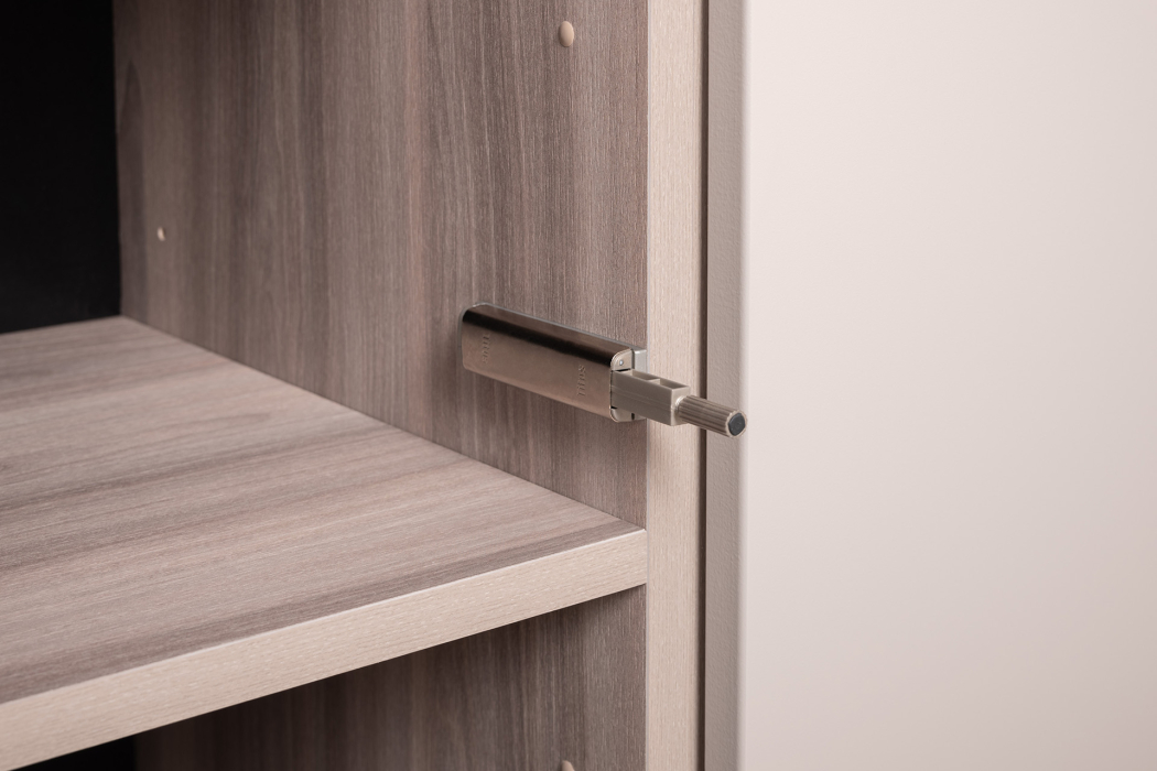 Настенные полки, Шкаф-витрина навесной Роквуд 16.322.02