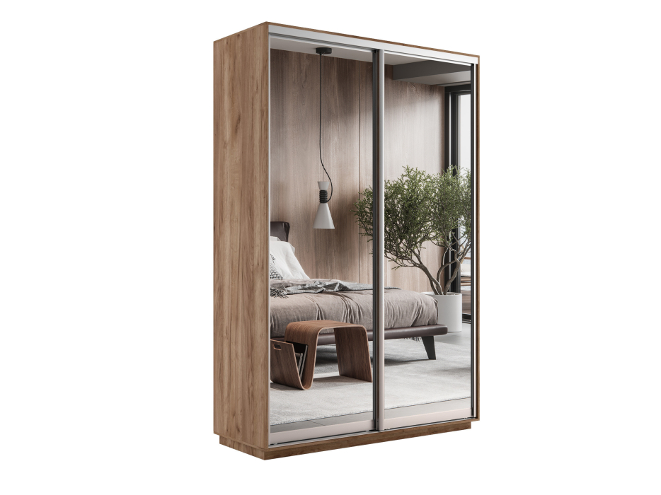 Шкафы-купе, Шкаф-купе Экспресс Экспенс дуо 2200 x 1200 x 600