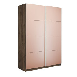 Шкаф-купе Прайм 2-х дверный Стекла пудра/Доводчики 120х57х230