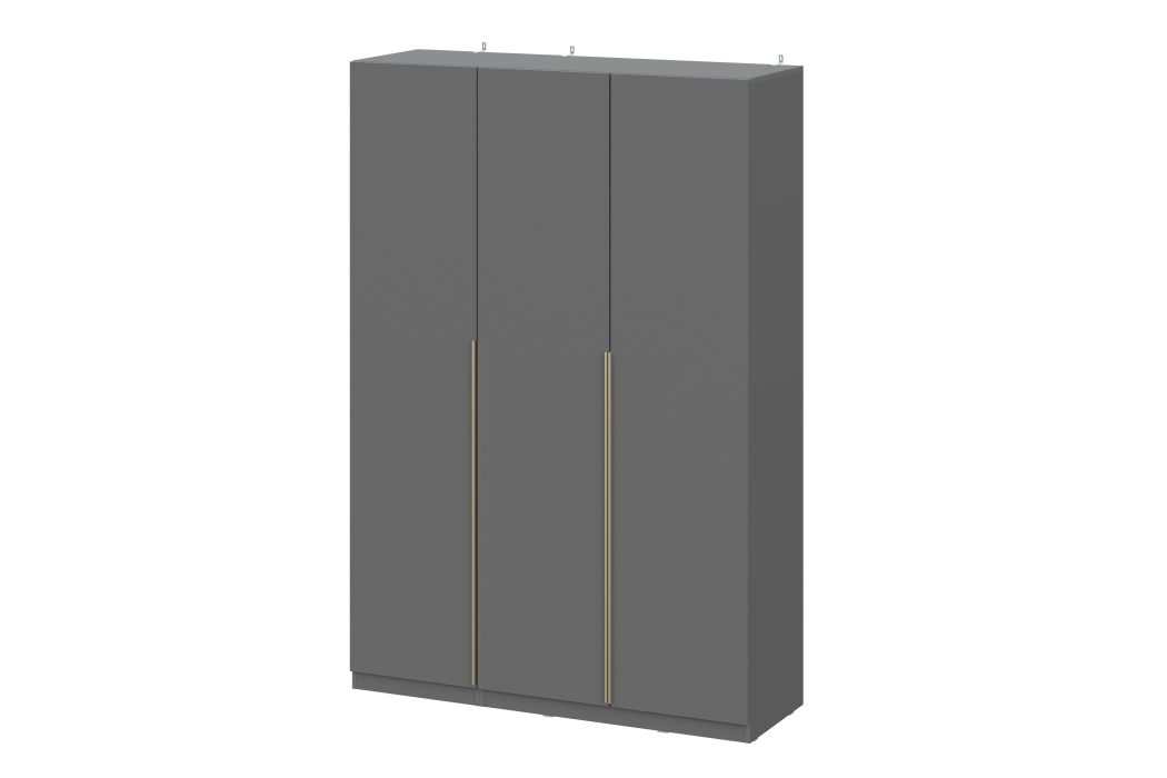 Прямые, Шкаф 3-х створчатый Эккервуд, комплект 45