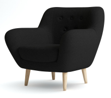 Кресло для отдыха, Кресло Элефант мягкое, Искусственный мех