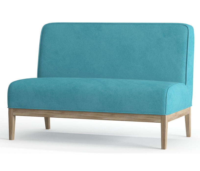 Дизайнерские диваны для гостиной, Диван прямой Марвин, Велюр