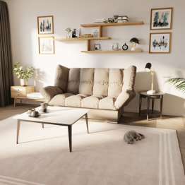 Прямой диван Клик-кляк ППУ, велюр