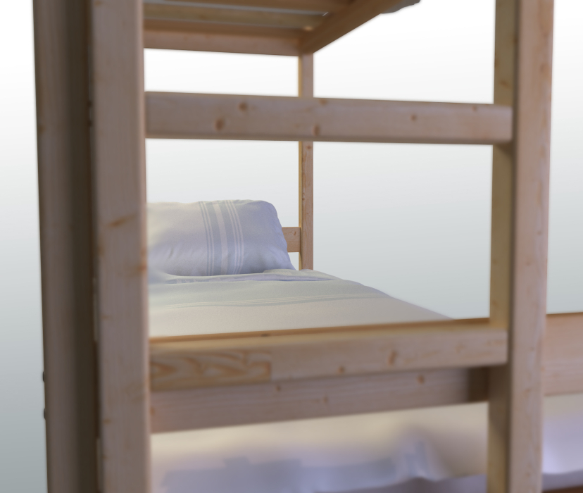 Детские кровати, Двухъярусная кровать Дюна 80х160