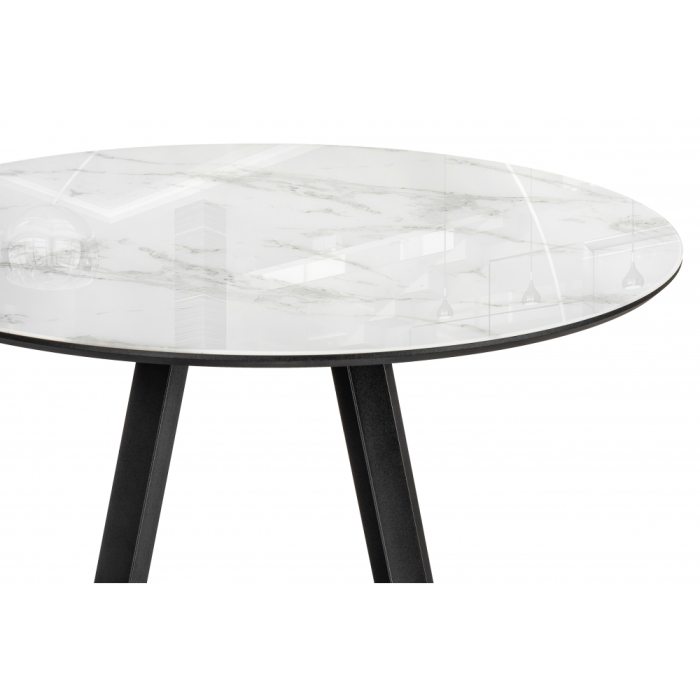 Обеденные столы, Стол стеклянный Норфолк 100х78