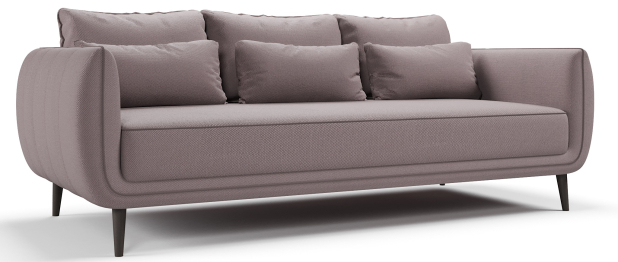 Диван прямой нераскладной Корсика,велюр