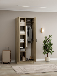 Шкаф распашной МДФ ШК-2/1