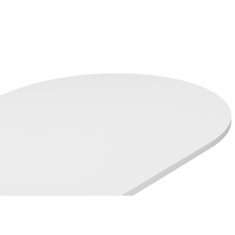 Стол Барон О 180 х 90 (белые ноги)