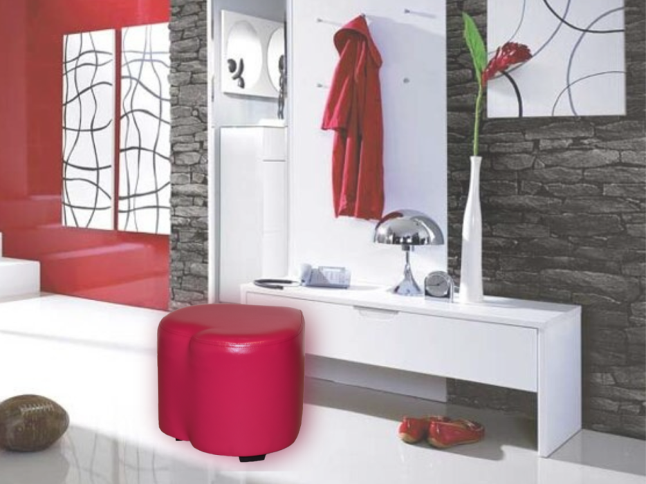 Новинки, Пуф сердце эко-кожа