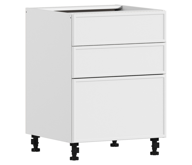 Квадро, Квадро стол 3 ящ 56х82 см