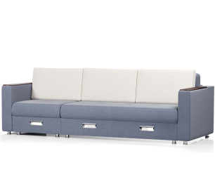 Диван-кровать Амур тик-так,велюр