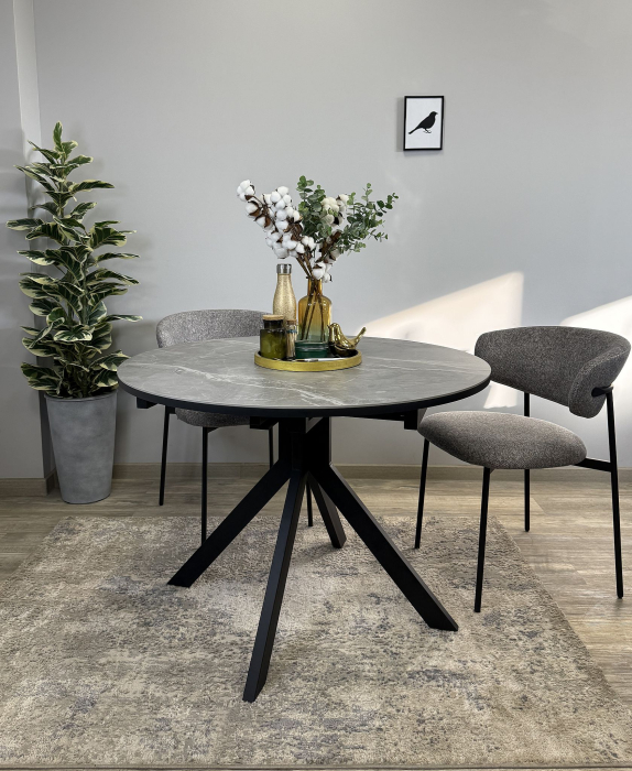 Обеденные столы, Стол KENNER AR1000 раздвижной, керамика 