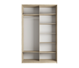 Шкаф Прайм дуо Зеркало+зеркало 2300 х 1600 х 570