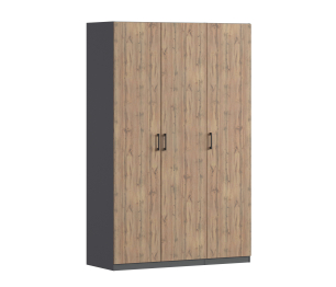 Шкаф трехдверный Макс 1500 мм, вариант №2 (ЛДСП)