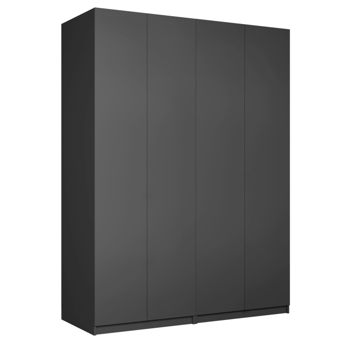 Шкафы распашные, Распашной шкаф Локер 800+800 с ящиками и полками справа