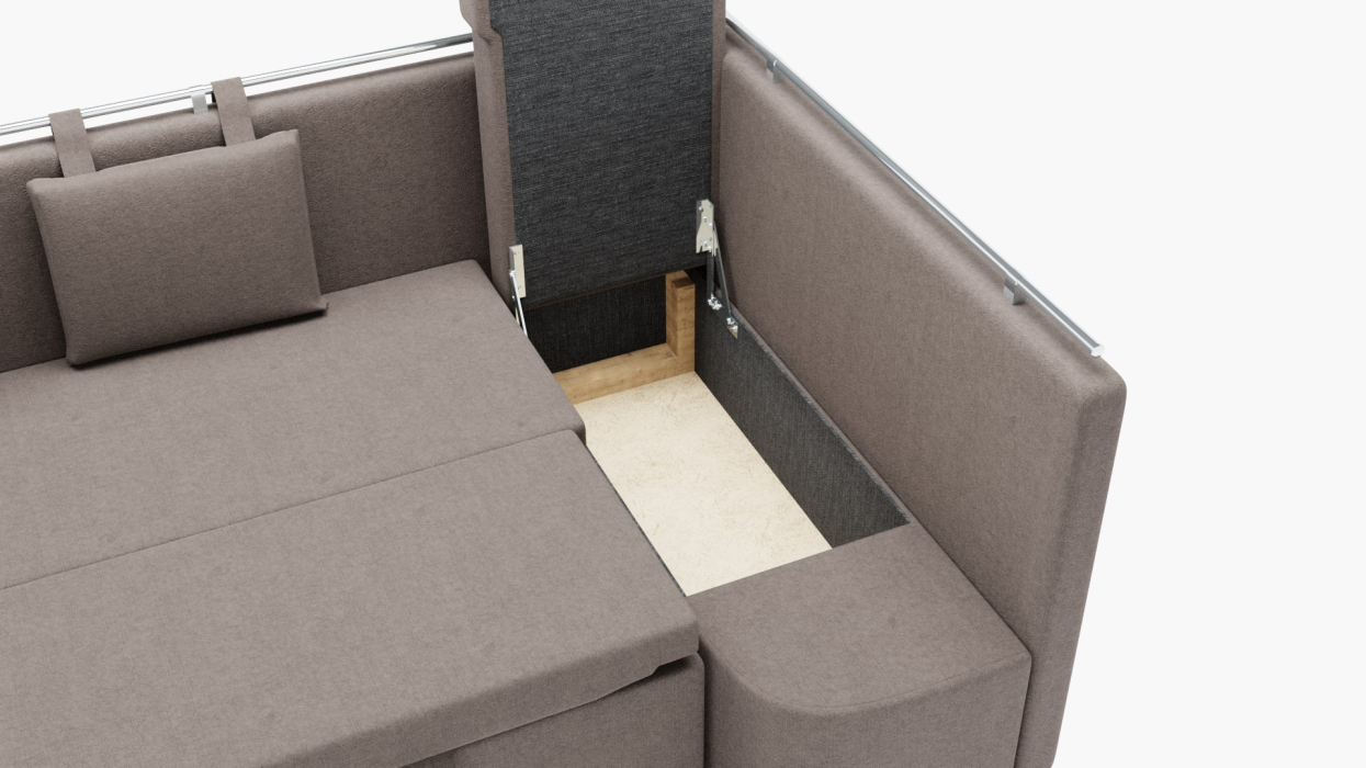 Кухонные уголки, Кухонный уголок Париж-1 со спальным местом