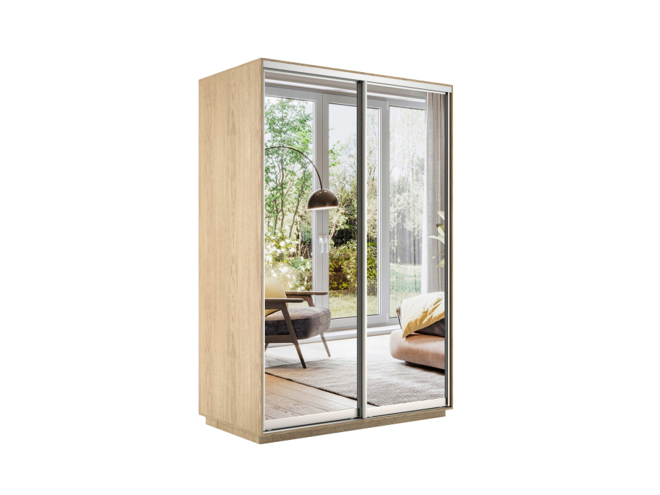 Шкафы-купе, Шкаф-купе Экспресс Экспенс дуо 2200 x 1400 x 600