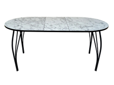 Обеденные столы, Стол Милано, раздвижной, овал, 700х1100/1400