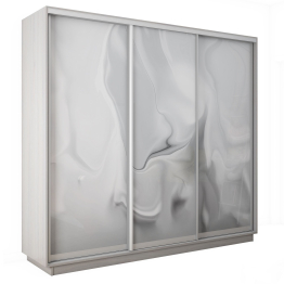 Шкаф-купе Экспресс 3-х дверный Фотопечать Шелк Стекла 210х60х240