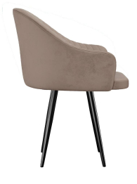 Стул 439 поворотный, ножки черные