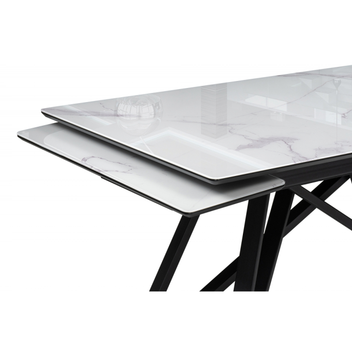 Обеденные столы, Стеклянный стол Вилсон 140(200)х80