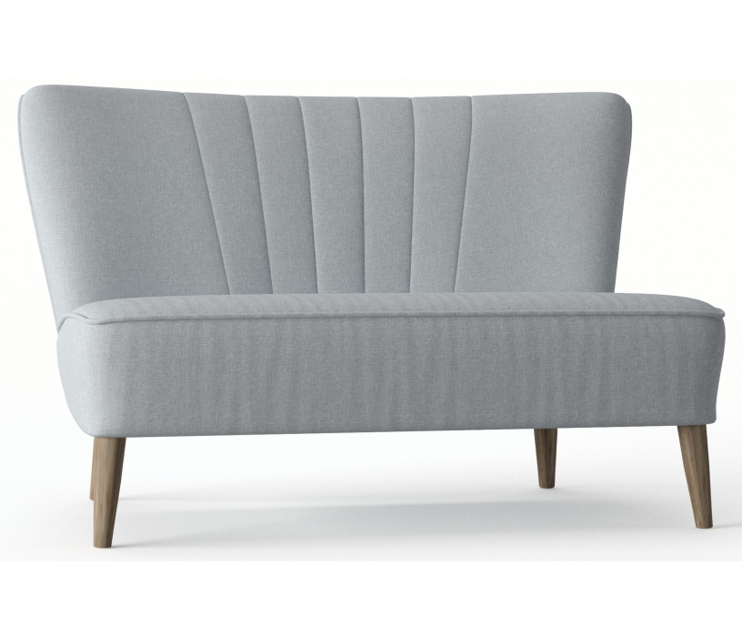 Дизайнерские диваны для гостиной, Диван прямой Зола, Рогожка