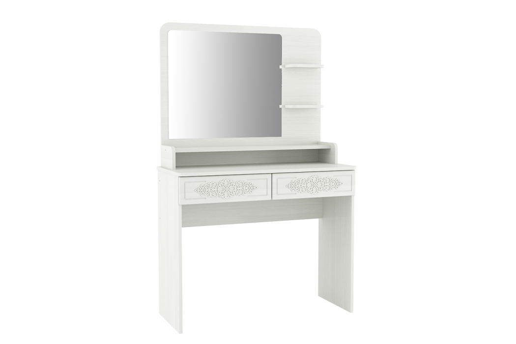 Зеркала в спальню, Полка с зеркалом Ассоль Лайт ТН-3