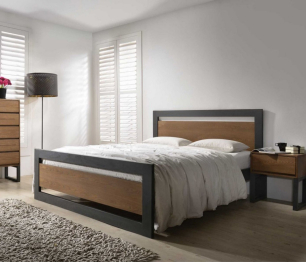 Кровать в стиле лофт Чарльстон 0.9