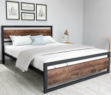 Кровати 120 см, Кровать в стиле лофт Бостон 1.2