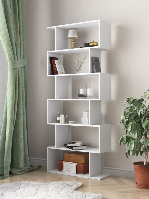 Открытые, Стеллаж Ник змейка 73х25х173,2