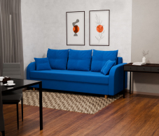 Диваны еврокнижки, Прямой диван Генри,еврокнижка,велюр