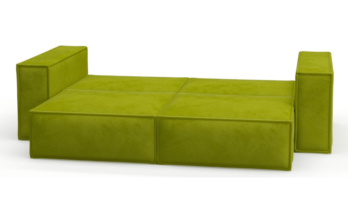 Диваны еврокнижки, Диван-кровать Loft, независимый пружинный блок, велюр