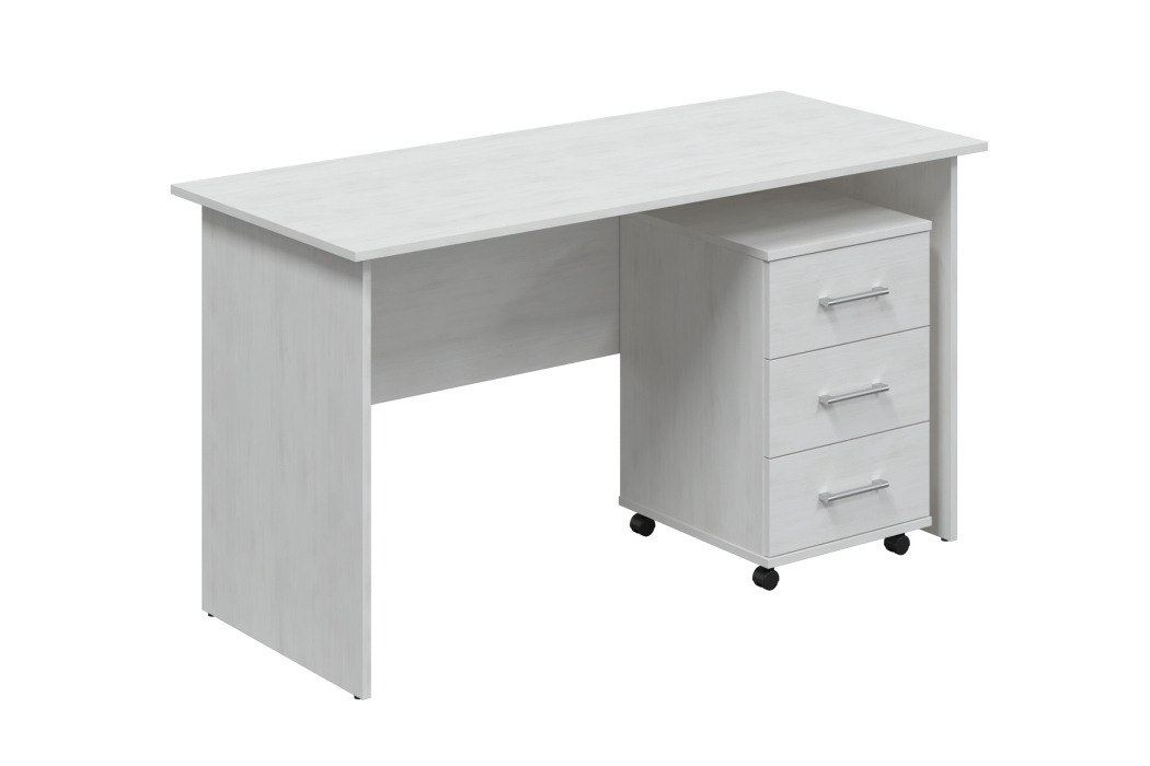 Прямые, Стол с тумбой  ОФ-113K+ОФ-22