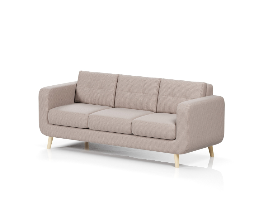 Дизайнерские диваны для гостиной, Диван прямой Франко нераскладной,велюр