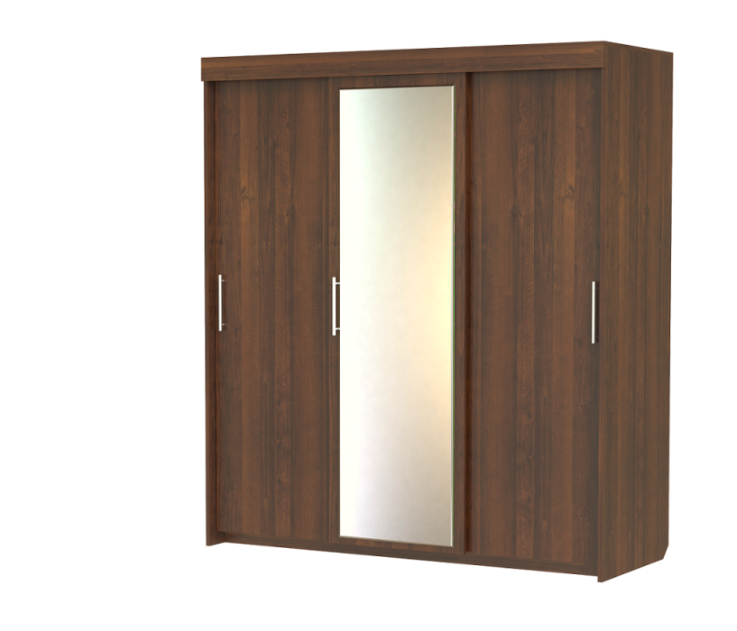 Шкафы-купе 3-х дверные, Шкаф-купе шк-20 3-х дверный с зеркалом