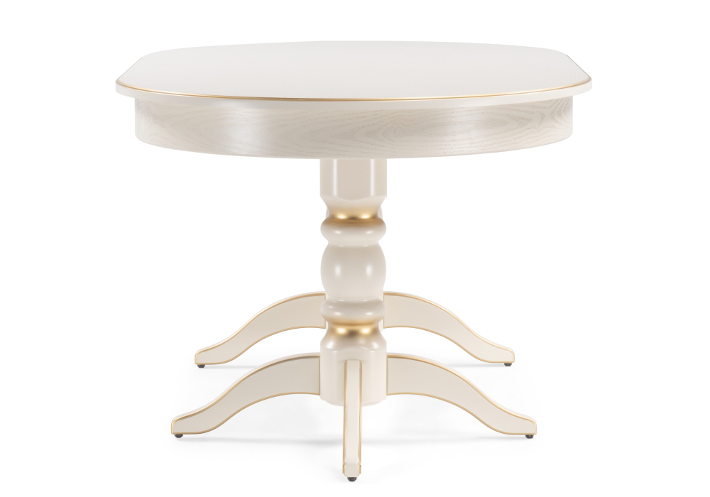 Обеденные столы, Стол деревянный Дейвер 160(220)х100 (золото)