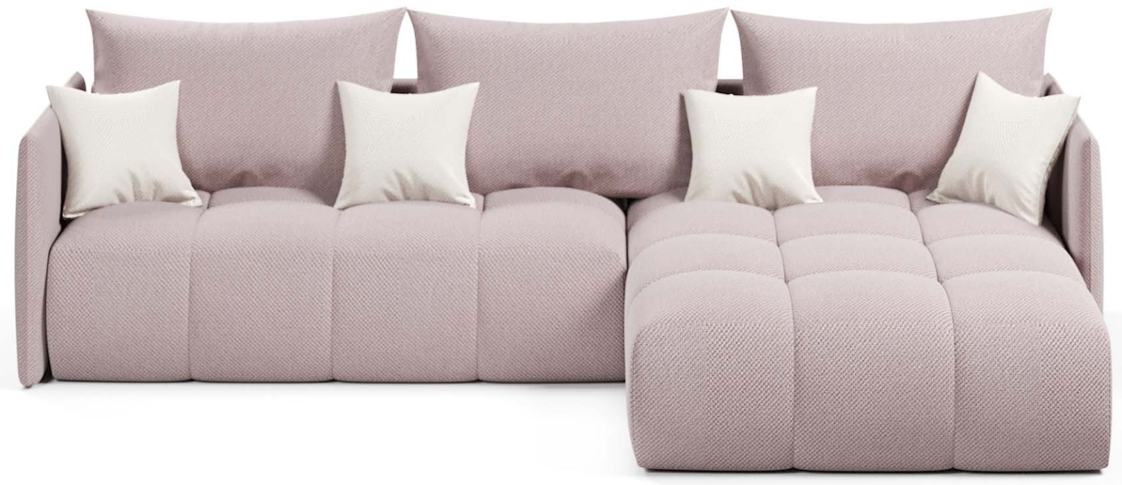 Диваны угловые, Диван угловой Лагуна еврокнижка, велюр