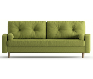 Диван-кровать Belfast, независимый пружинный блок, рогожка