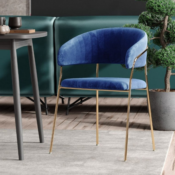 Стулья, Комплект стульев Whispered Fusion, золотой (Комплект 2 шт)