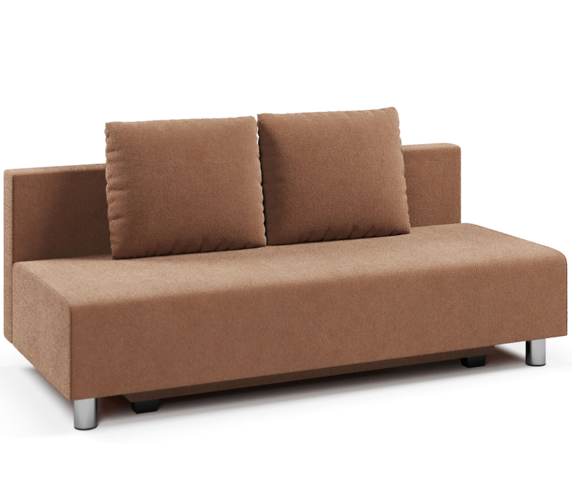 Диваны еврокнижки, Диван-кровать прямой Парма Комфорт еврокнижка,велюр